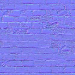 Seamless Textures of Wall Bricks + Normal & Bump Mapping